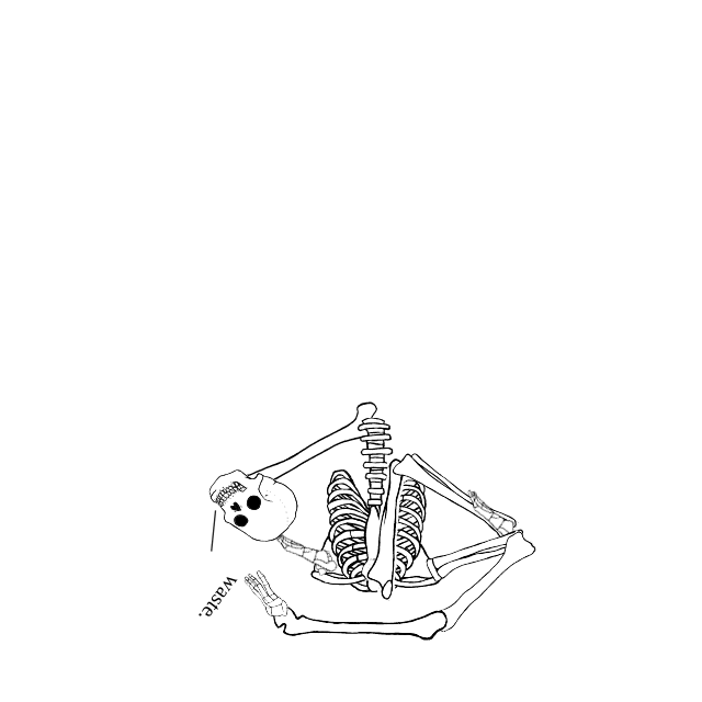 Dem bones dem bones dem – dry bones!