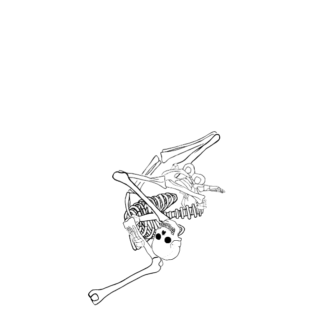 Dem bones dem bones dem – dry bones!