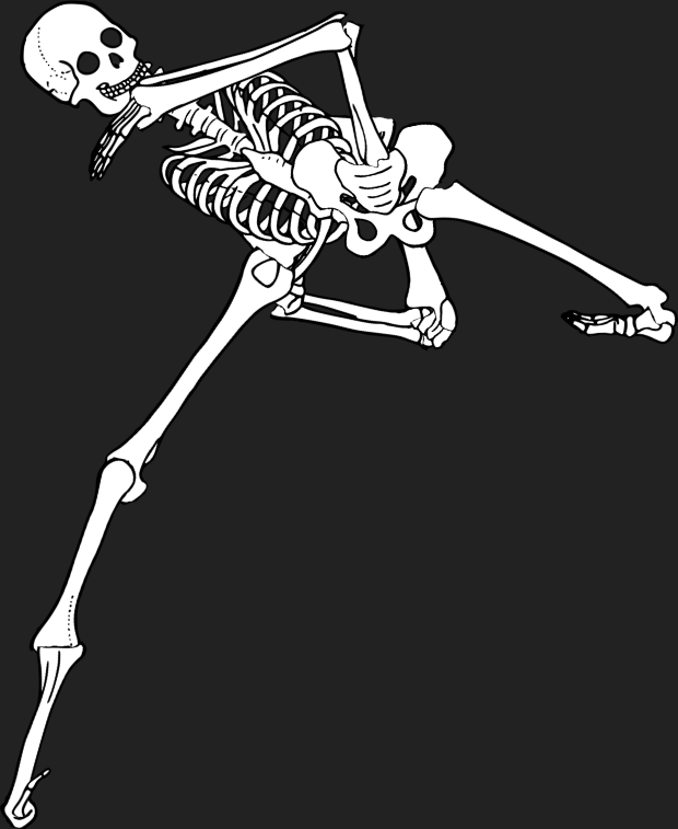 Dem bones dem bones dem – dry bones!