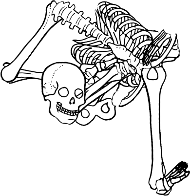 Dem bones dem bones dem – dry bones!