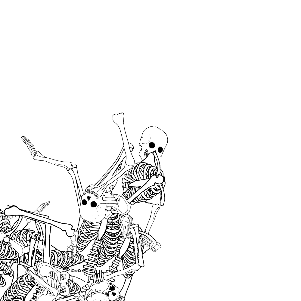 Dem bones dem bones dem – dry bones!