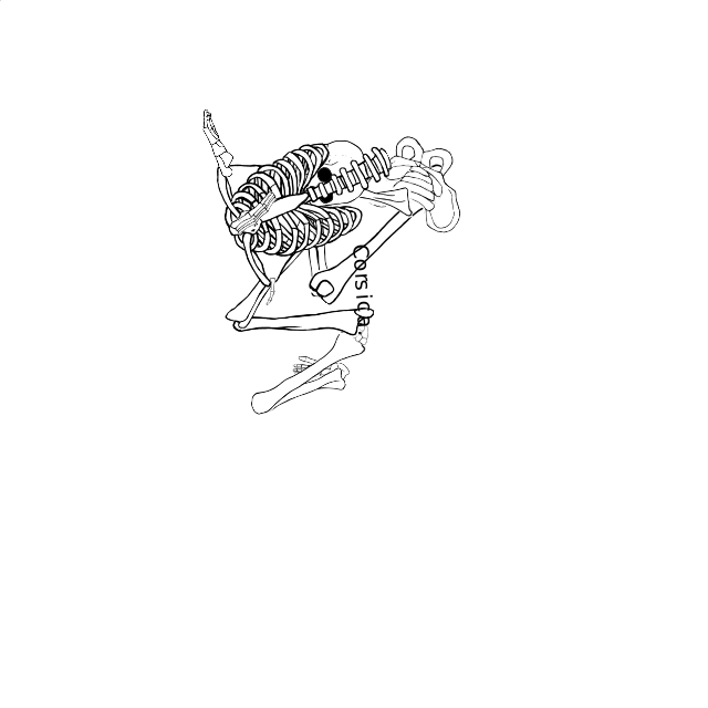 Dem bones dem bones dem – dry bones!
