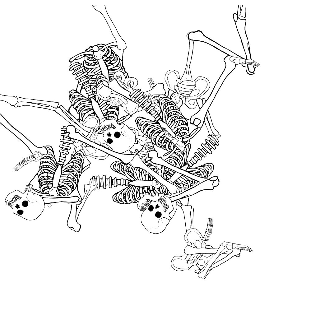 Dem bones dem bones dem – dry bones!