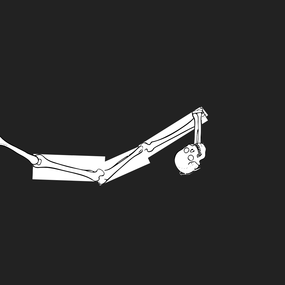 Dem bones dem bones dem – dry bones!
