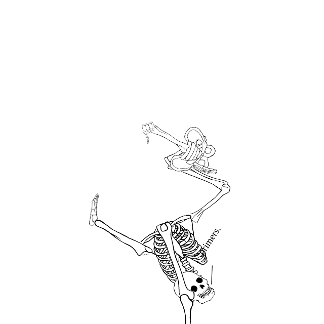 Dem bones dem bones dem – dry bones!
