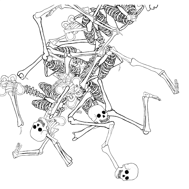 Dem bones dem bones dem – dry bones!