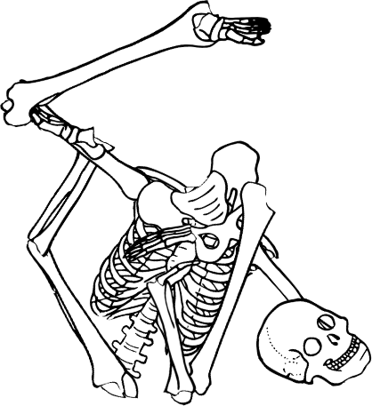 Dem bones dem bones dem – dry bones!