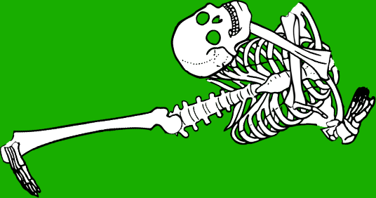 Dem bones dem bones dem – dry bones!