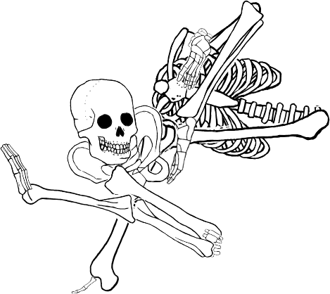 Dem bones dem bones dem – dry bones!