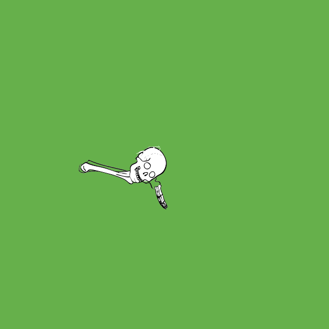 Dem bones dem bones dem – dry bones!