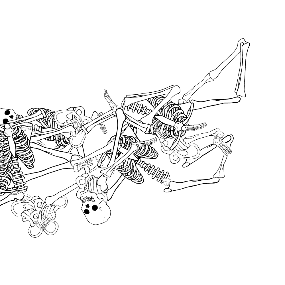 Dem bones dem bones dem – dry bones!