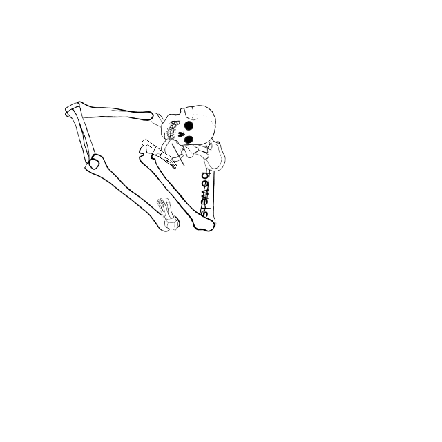 Dem bones dem bones dem – dry bones!
