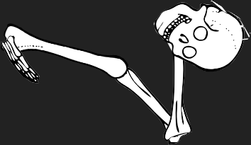 Dem bones dem bones dem – dry bones!