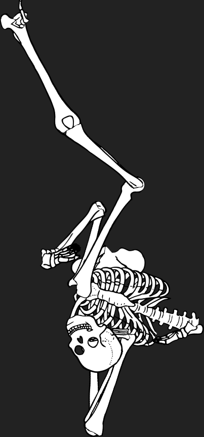 Dem bones dem bones dem – dry bones!
