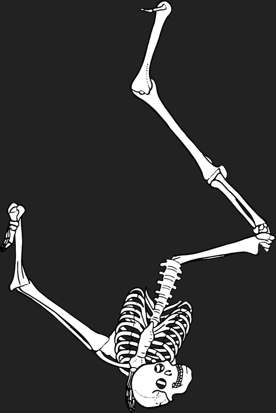 Dem bones dem bones dem – dry bones!