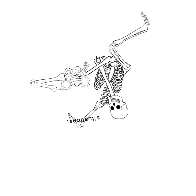 Dem bones dem bones dem – dry bones!