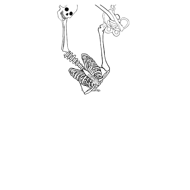 Dem bones dem bones dem – dry bones!