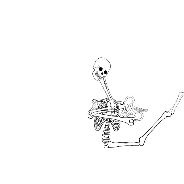 Dem bones dem bones dem – dry bones!