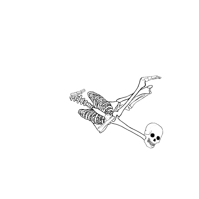 Dem bones dem bones dem – dry bones!