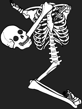 Dem bones dem bones dem – dry bones!