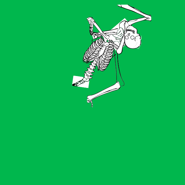 Dem bones dem bones dem – dry bones!