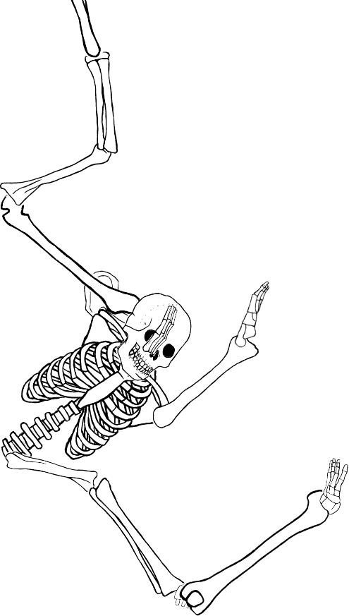Dem bones dem bones dem – dry bones!