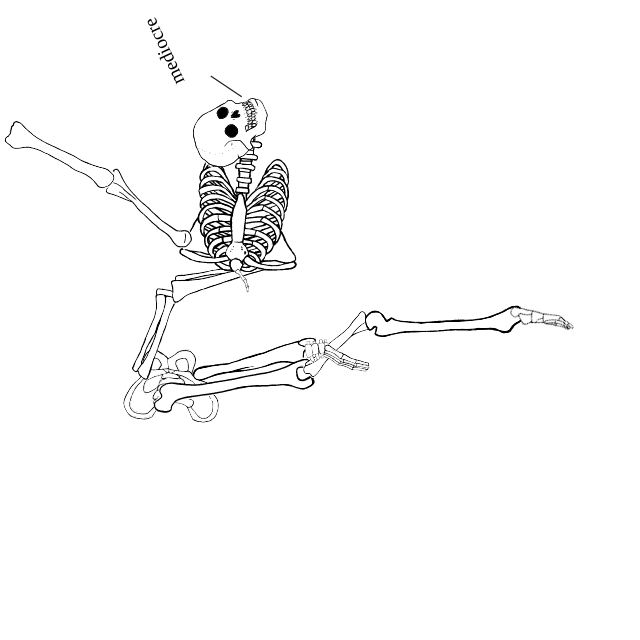 Dem bones dem bones dem – dry bones!