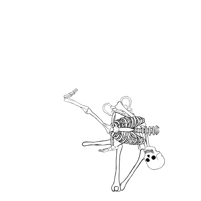 Dem bones dem bones dem – dry bones!
