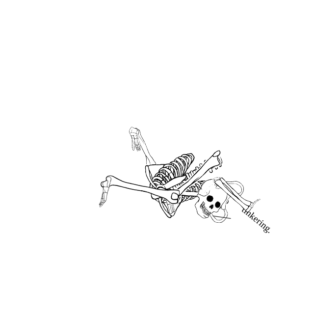 Dem bones dem bones dem – dry bones!