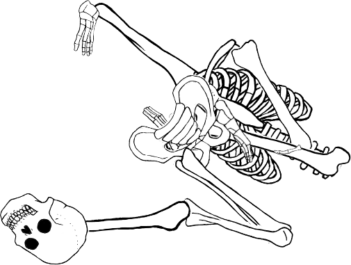 Dem bones dem bones dem – dry bones!