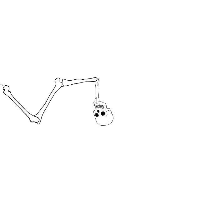 Dem bones dem bones dem – dry bones!