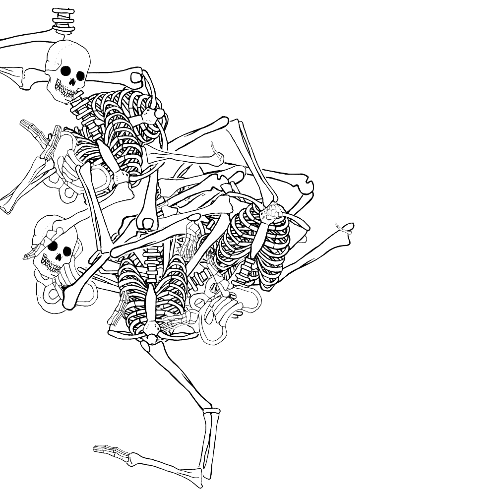 Dem bones dem bones dem – dry bones!