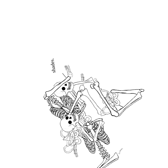 Dem bones dem bones dem – dry bones!