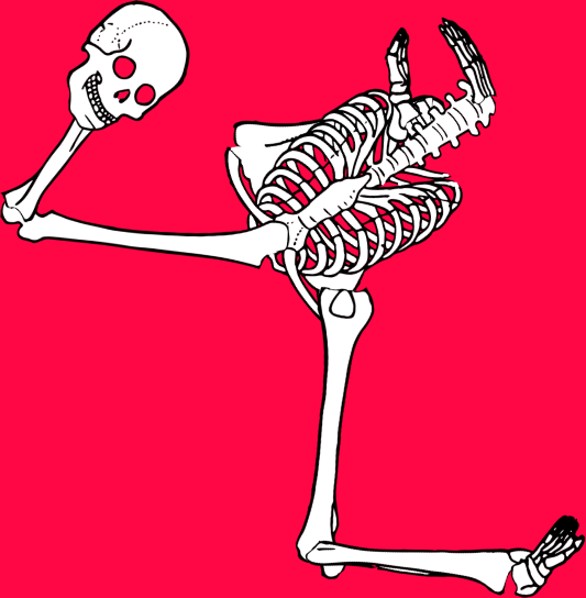 Dem bones dem bones dem – dry bones!