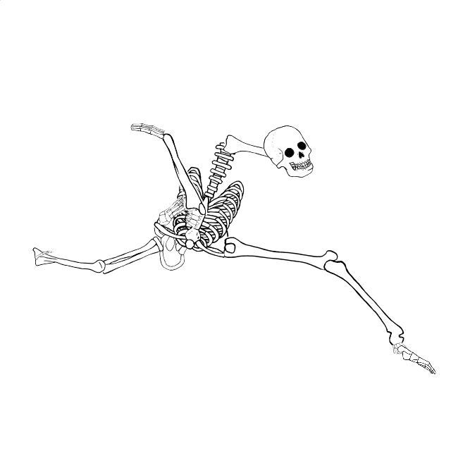 Dem bones dem bones dem – dry bones!