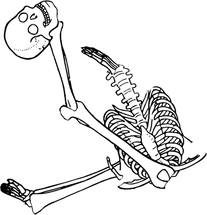 Dem bones dem bones dem – dry bones!