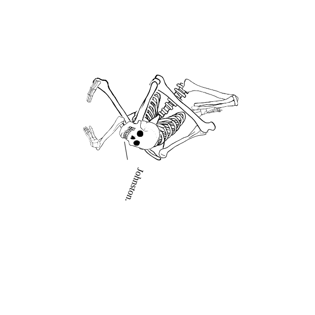Dem bones dem bones dem – dry bones!