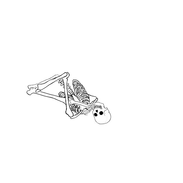 Dem bones dem bones dem – dry bones!