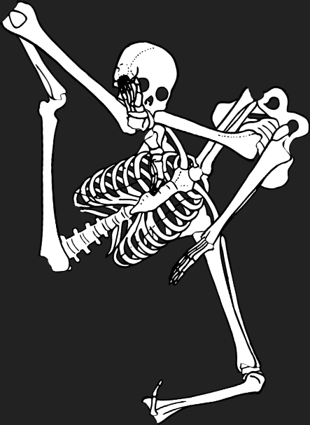 Dem bones dem bones dem – dry bones!