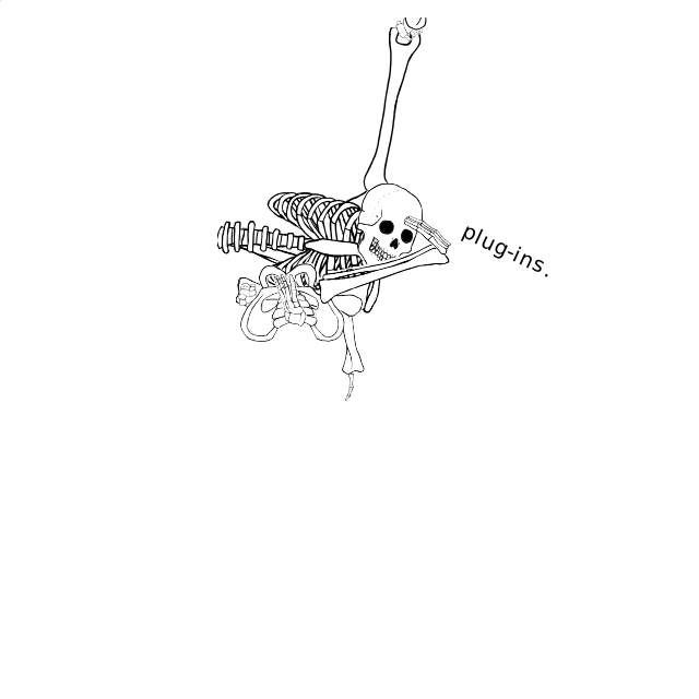Dem bones dem bones dem – dry bones!