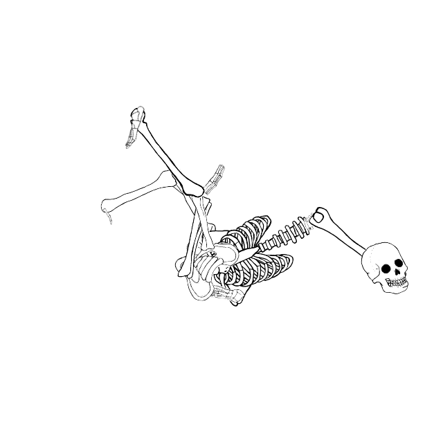 Dem bones dem bones dem – dry bones!