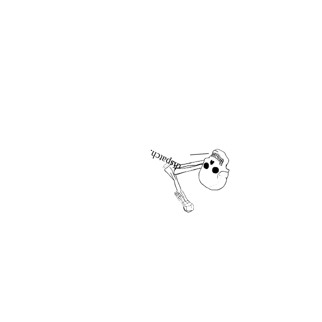 Dem bones dem bones dem – dry bones!