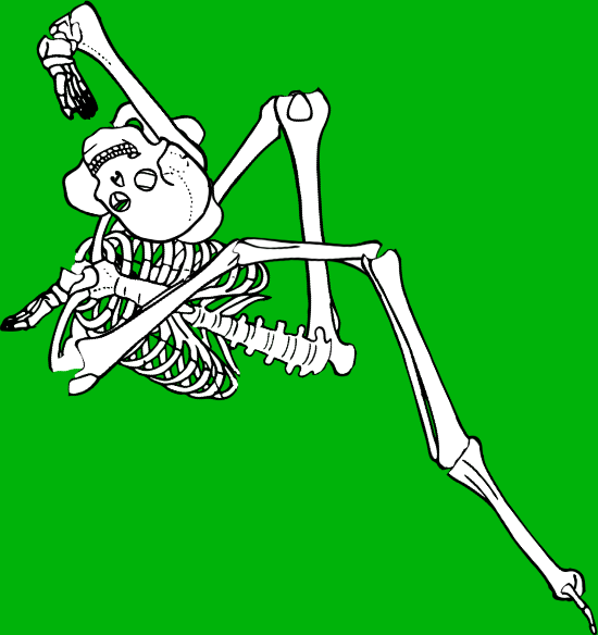 Dem bones dem bones dem – dry bones!