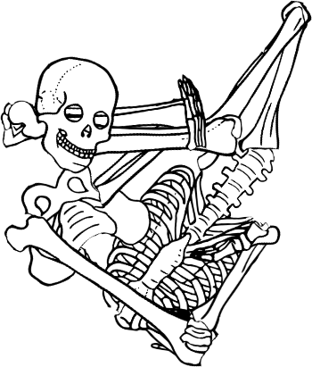 Dem bones dem bones dem – dry bones!