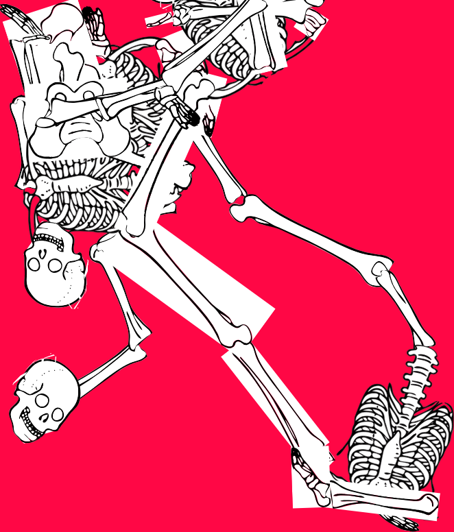 Dem bones dem bones dem – dry bones!
