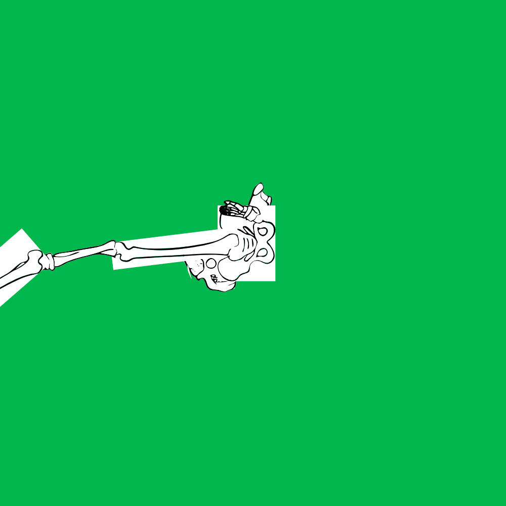 Dem bones dem bones dem – dry bones!