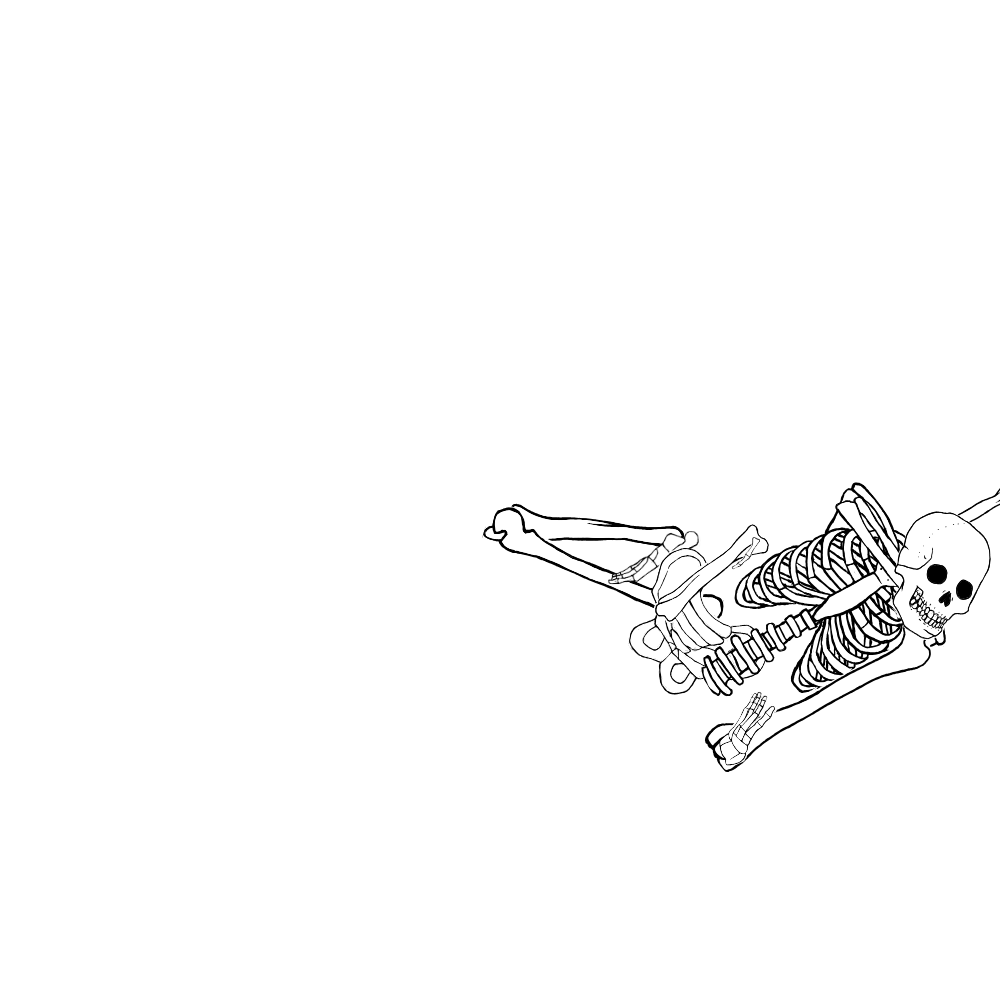 Dem bones dem bones dem – dry bones!
