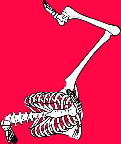 Dem bones dem bones dem – dry bones!