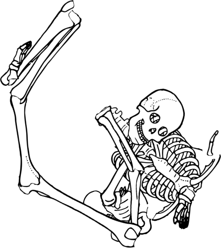 Dem bones dem bones dem – dry bones!