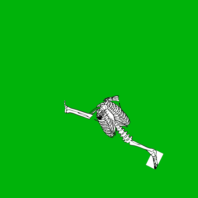 Dem bones dem bones dem – dry bones!